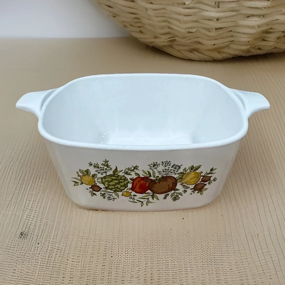 CorningWare Spice of Life Petite Casserole P-43-B 2 3/4 Cup No Lid